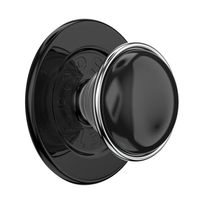PopSockets Phone Grip for MagSafe, Magnetic Holder- BonBon Black - color: Luxe BonBon Black, style: MagSafe