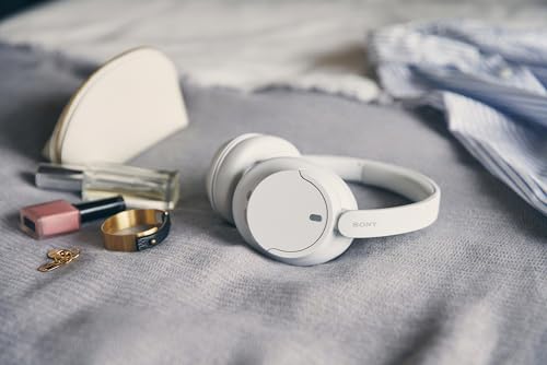 Sony WH-CH720N Wireless Noise Cancelling Over-Ear Headphones, White - color: White