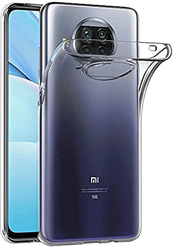 MaiJin Case for Xiaomi Mi 10T Lite 5G (6.67 inch) Soft TPU Rubber Gel Bumper Transparent Back Cover