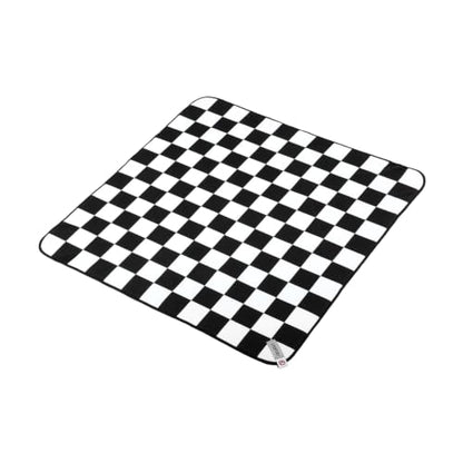 ULANZI CA02 Camera Wrap Cloth, 4-Layer Padded Lens Water-Resistant Wrap - color: Black White Grid