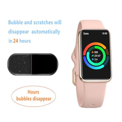 Screen Protector Compatible for MorePro Air 2 Fitness Tracker 1.57" (6 Pack) Clear TPU Soft Film, Compatible for VIPWISE D36 Health Fitness Tracker Watch