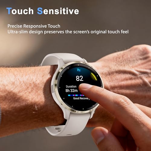 6 Pack Screen Protector for Garmin Venu 3S 41mm,Soft TPU Film | High Clarity Soft Film, Touch Sensitive, Anti Scratch, Bubble Free, Anti Fingerprint,Flexible Screen Protector - size: For Garmin Venu 3S 1.61 Inch
