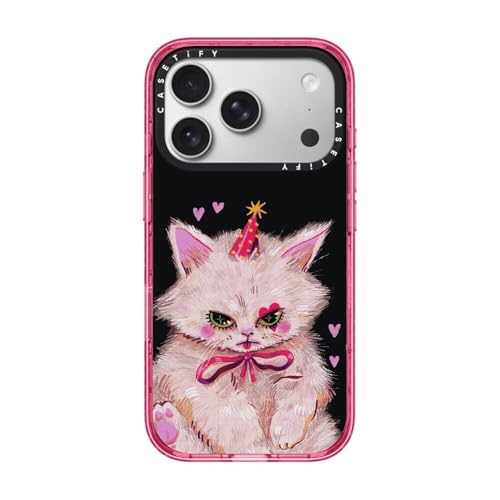 CASETiFY for iPhone 17 Pro Case - Impact Compatible with MagSafe | 8.2 ft. 4x Military Grade Drop Protection | CLOWN KITTY | Pink - color: CLOWN KITTY, size: Iphone 17 Pro (6.3")