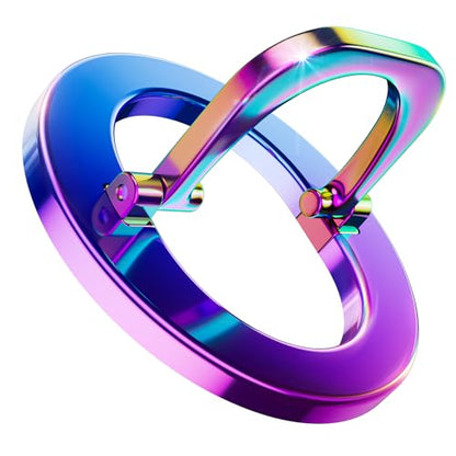 SUPERONE for MagSafe Phone Grip,Magnetic Phone Ring Holder and Stand - color: Colorful