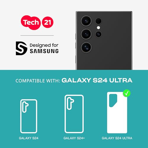 Tech21 Evo Clear for Samsung S24 Ultra - Clear - size: S24 Ultra