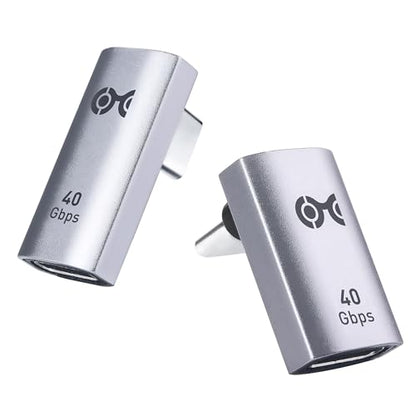Cable Matters Combo-Pack 40Gbps Vertical Right Angle USB-C Adapter Kit - style: Combo - Vertical