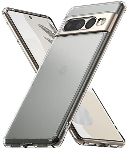 Ringke Fusion for Google Pixel 7 Pro Case [Oil & Dirt Resistant] Anti-Fingerprint Technology Prevents Oily Smudges Phone Cover for Women, Men - Matte Clear | Oil & Dirt Resistant, Anti-Fingerprint Technology Prevents Oily Smudges, Frosted Coating Feels Ve