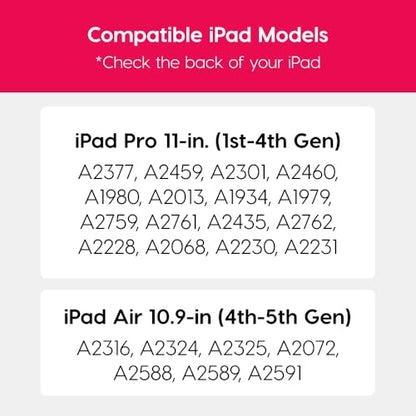 Astropad Rock Paper Pencil v3.0 – Paper Screen Protector for 11" iPad Pro (Gen 1-4) or 10.9" iPad Air (Gen 4-5) + Apple Pencil Tips Replacement 2 Pack – Compatible with Apple Pencil 1st/2nd Gens and Pencil Pro - size: iPad Pro 11” (1st-4th) and Air 10.9”