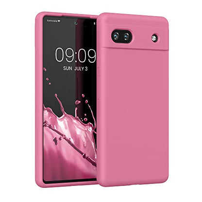 kwmobile Case Compatible with Google Pixel 6a Case - TPU Silicone Phone Cover with Soft Finish - Sweet Candy - color: Sweet Candy, size: Pixel 6a