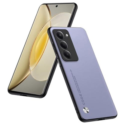 Phone Case Compatible with Smartphone, Compatible with Redmi 15 5G / Redmi 15 (4G)(Phone Dimension Size 169.48x80.45x8.4mm) (6.9"), Protective Cover in PU Leather - Light Purple - color: Light Purple, size: Redmi 15 169.48
