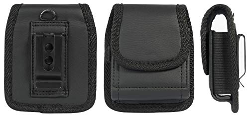 Nakedcellphone Pouch for Samsung Galaxy Z Flip 8 7 6 Phone Case - Black