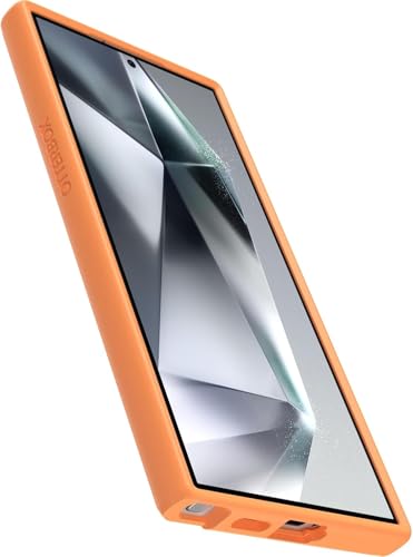 OtterBox Samsung Galaxy S24 Ultra (Only) - Symmetry Series Case - Sunstone (Orange) - Ultra-Sleek - Wireless Charging Compatible - Raised Edges Protect Camera & Screen - Non-Retail Packaging - color: Sunstone (Orange)