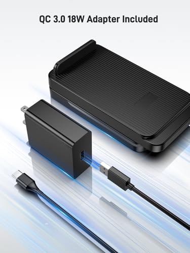 Charging Station for Samsung Phones & Watches, Foldable Wireless Charger