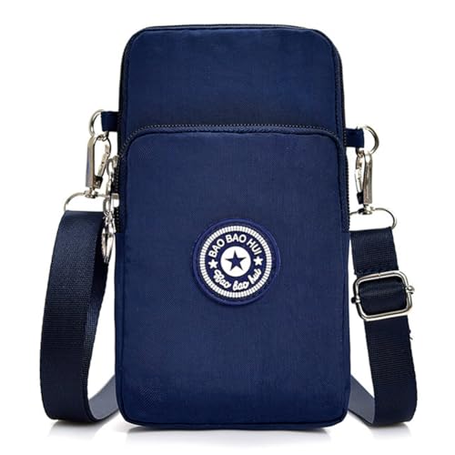 JANKS Small Crossbody Bags for Women Mini Cell Phone Purses Handbag Shoulder Bag - color: 01 Darkblue