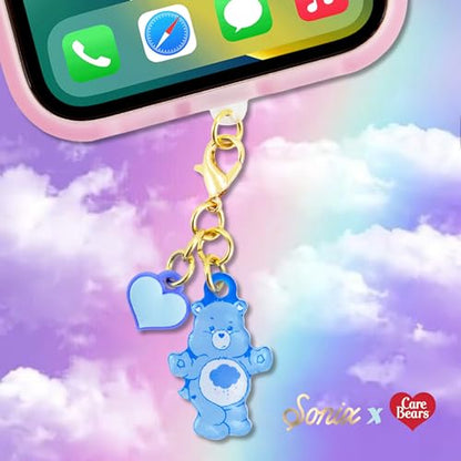 Sonix Dust Plugs - USB C + Lightning Compatible - Care Bears Character Charging Port Charms (3 Pack) - Funshine, Cheer, Grumpy Bear - color: Funshine, Cheer, and Grumpy Bear