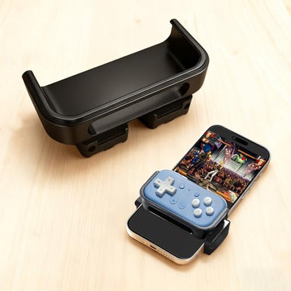 Mobile Clip for Controller, Foldable & Extendable Phone Holder Mount, Adjustable Gaming Clip Bracket for Smartphone, Portable & Secure Design for Comfortable Mobile Gaming (for Micro)