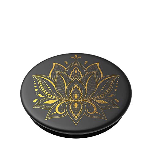 PopSockets Adhesive Phone Grip, Holder- Golden Prana Black - color: Black Prana, style: Adhesive