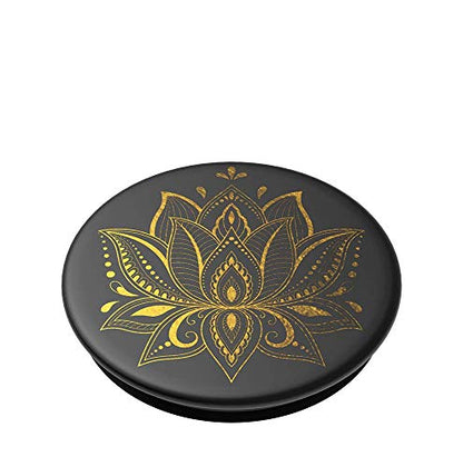 PopSockets Adhesive Phone Grip, Holder- Golden Prana Black - color: Black Prana, style: Adhesive