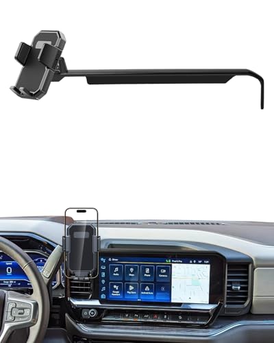 PZK Car Phone Holder for 2022-2026 Chevy Silverado/GMC Sierra 13.4'' Screen - color: Auto Lock, size: Silverado 1500/GMC Sierra 1500 2022-2026