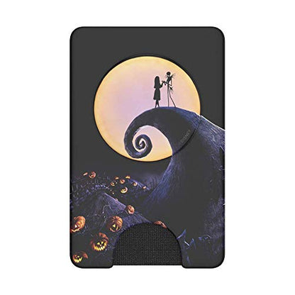 PopSockets Adhesive Phone Wallet with Grip- Christmas Classic - color: Nightmare, style: Adhesive