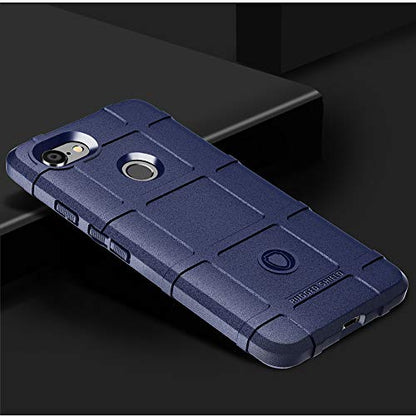 Phone Case for Google Pixel 3 XL with Tempered Glass Screen Protector Cover Film and Cell Accessories Rugged Hard Slim Heavy Duty Full Body Teens Pixel3XL Pixel3 LX Pixle 3XL Women Men Cases Blue - color: Blue