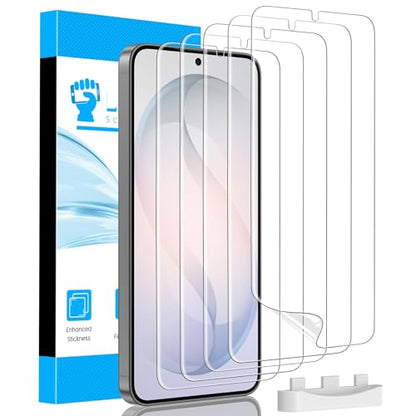 LYWHL 5 Pack for Samsung Galaxy S26 Plus Screen Protector [Like Original Fingerprint Unlock], Real Invisible Self-Healing Protective S26+ Film [Not Glass], HD Clear, Case Friendly, Scratch-Resistant - size: 6.7 inch - Samsung Galaxy S26 Plus
