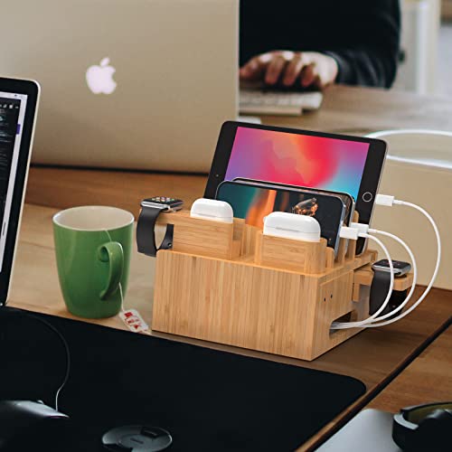 Pezin & Hulin Multiple USB Charging Station Including Charger HUB, 5 Cables