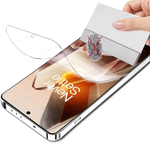 Anti-fingerprint Matte Hydrogel Film for OnePlus 13R 5G 6.78" Flexible Screen Protector TPU Fingerprint Unlock Anti-Glare Anti-reflective Not Tempered glass