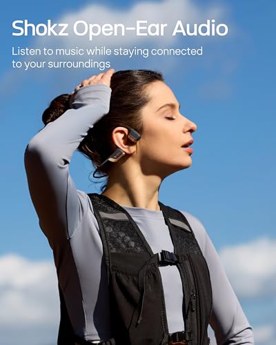 SHOKZ OpenRun Pro 2 Mini Bone Conduction Headphone, Rose Gold, Free Gym Bag - color: Rose Gold, size: Mini