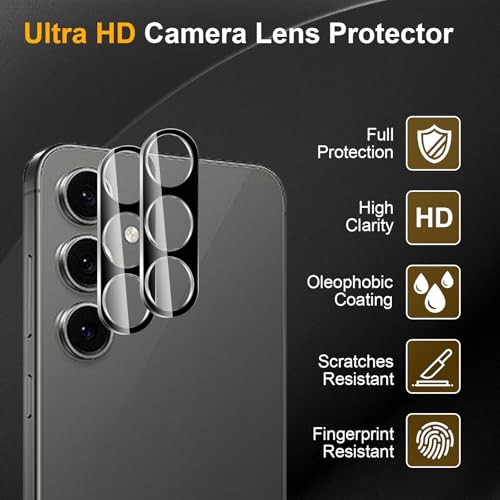 3 Pack Camera Lens Protector for Samsung Galaxy S24 Fe - size: Galaxy S24 Fe
