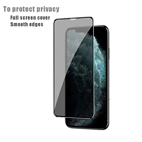 LCHDA 3-Pack Privacy Tempered Glass Film for iPhone SE 2020 / iPhone 8 / iPhone 7 / iPhone 6S / iPhone 6, Full Coverage Anti-Spy 9H Hardness Anti-Scratch Ultra Clear Shield Glass Screen Protector - color: iPhone SE 2020/8/7/6S/6 (4.7")