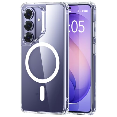 ESR for Samsung Galaxy S26 Plus Phone Case, Compatible with MagSafe, Military-Grade Protection, Shockproof Magnetic Case for Samsung Galaxy S26 Plus, Classic Hybrid Series, Clear - color: Clear, size: S26 Plus(6.7 inch)