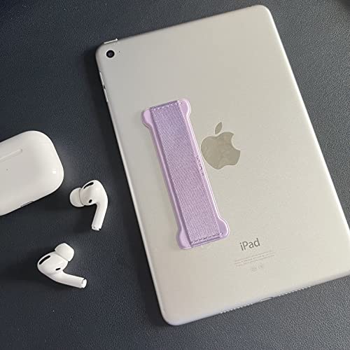 Hand Holder Strap for ipad, Tablet Hand Holder Strap, Universal Handle Grip for iPad Kindle, Mini Tablets and Cases (Purple) - 2PC - color: 2Purple
