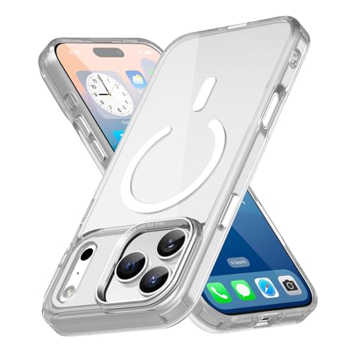 Case for iPhone 17 Pro Max Clear Compatible with MagSafe [Anti Yellowing] Military Grade Protection TPU Bumper Shockproof Transparent Rugged Phone Case for iPhone 17 Pro Max 6.9" Clear BC - color: Clear, size: iPhone 17 Pro Max 6.9"