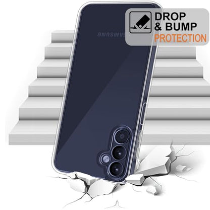 TENOC Phone Case for Samsung Galaxy A15 4G/5G, Clear Case Non-Yellowing Protective Bumper Hard Back Cover - color: Clear Anti-Yellowing, size: A15