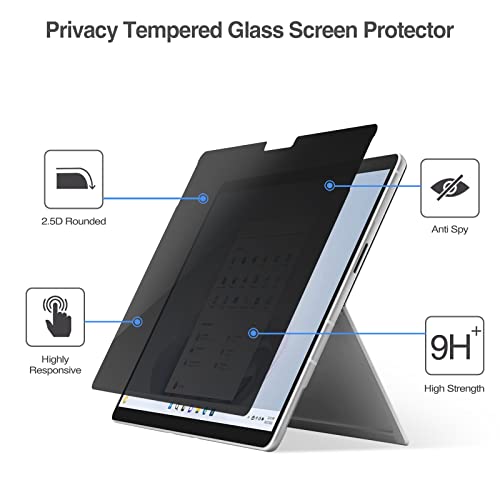 ProCase Privacy Screen Protector for 13" Surface Pro 11/10/9 - size: 13" PRO 11/10/9