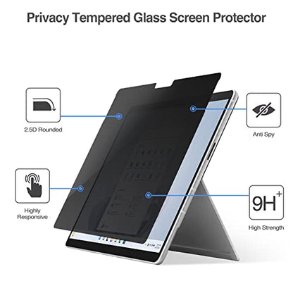 ProCase Privacy Screen Protector for 13" Surface Pro 11/10/9 - size: 13" PRO 11/10/9