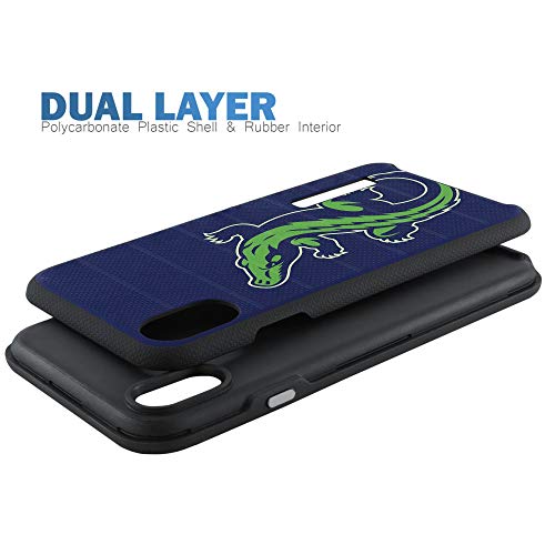 CasesOnDeck Case Compatible with [Apple iPhone X | iPhone Xs][Grip Tactical] iPhone Xs Hybrid Bump and Drop Protection Case Slim Fit Dual Layer Cover (Gator) - color: Gator