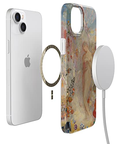 Casely iPhone 14 Plus Case | Pandora | The Met Museum | Compatible with MagSafe | Classic Ultra Slim Design - color: Pandora | The Met Museum