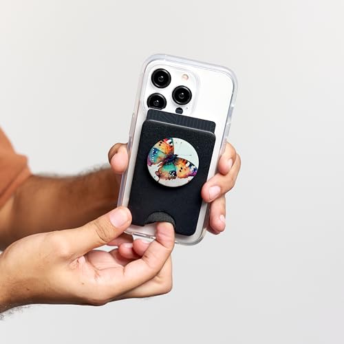 Butterfly Watercolor Illustration PopSockets PopWallet for MagSafe - style: Magnetic PopWallet