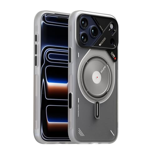 Aulumu A17 iPhone 17 Pro Max Magnetic Thermal Case | CoolHyper | with Camera Control | IMD Technology | Compatible with Magsafe | Touch Translucent White - color: Translucent White, size: iPhone 17 Pro Max