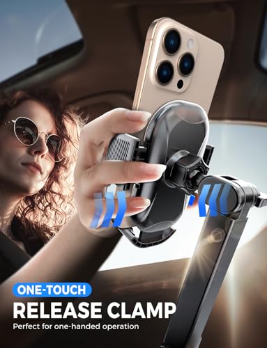 Cup Holder Phone Holder, Unobstructed Phone Mount for Your Car Cupholder
