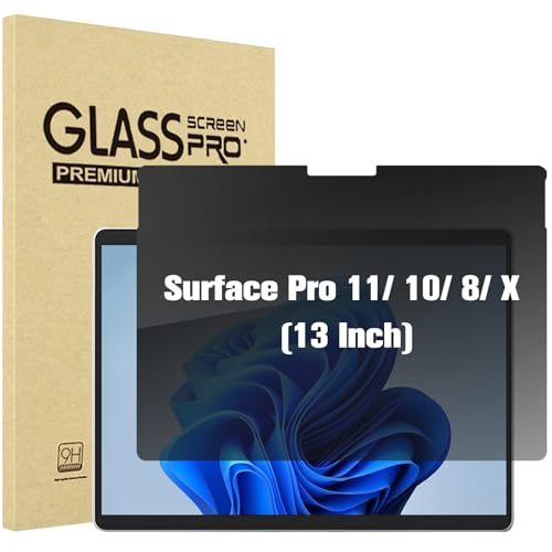 ProCase Privacy Screen Protector for 13" Surface Pro 11/10/8/X - size: 13" Surface Pro 11/10 2024/Pro 8 / Pro X