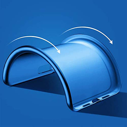 X-level for Samsung Galaxy S21 Ultra Case Slim Fit Soft TPU Super Ultra-Thin [Guardian Series] Phone Back Cover Light Protective Matte Finish Coating Cases for Samsung S21 Ultra-Blue - color: Blue