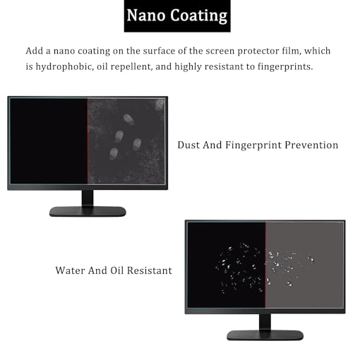 2 Pack 27" Anti Glare Screen Protector for 27-inch 16:9 Widescreen Desktop PC LED Monitor, 27-inch Sceptre/LG/Dell/HP/Acer/ViewSonic/ASUS/Aoc/Samsung Widescreen Monitor Matte Screen Protector - size: 27 inch 16:9 Aspect Ratio