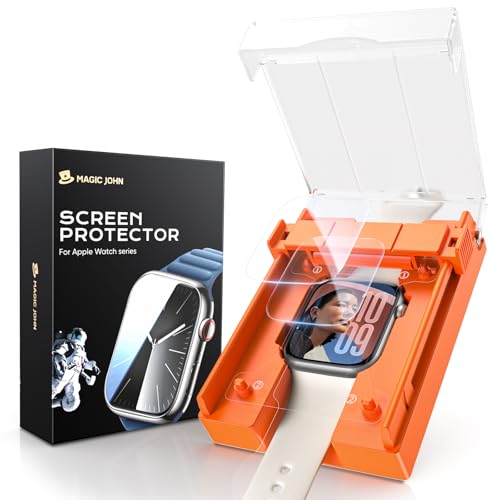 MAGIC JOHN 2 Pack for Apple Watch 46MM Series 11/Series 10 Screen Protector - size: 46MM