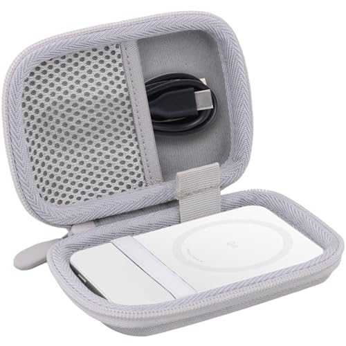 khanka Case for Anker Nano Power Bank Ultra-Slim 5000Mah & Maggo 10K,White - color: White