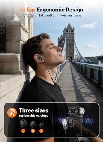 USB C Headphones for iPhone 17/16/15,Wired Earbuds USB C for Galaxy S26 25 - size: 1 Pack