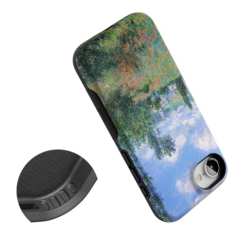 Casely iPhone 16e Case | Monet's View | The Met Museum | Bold Protective Design | Compatible with MagSafe - color: Monet's View | The Met Museum