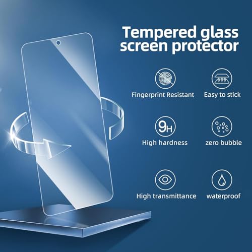NEW'C for Samsung Galaxy S23 FE 5G Screen Protector Tempered Glass - size: S23 FE 6.4 inches